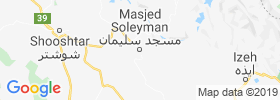 Masjed Soleyman map